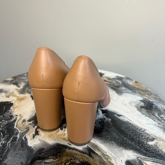 Marc Fisher Gildie Mesh Fishnet Heels 7 - Picture 7 of 9